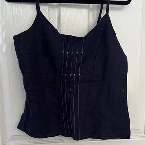 Chic Navy Camisole Top